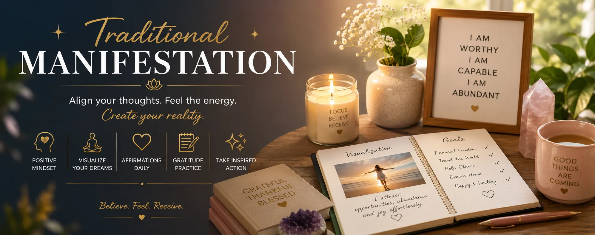 Creating divine order through manifestation.